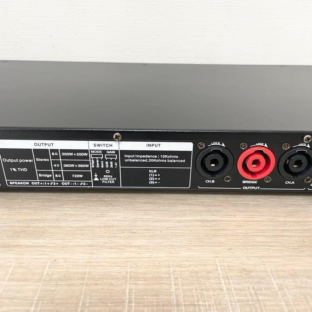 ★美品★ CLASSIC PRO DCP800 ステレオパワーアンプ