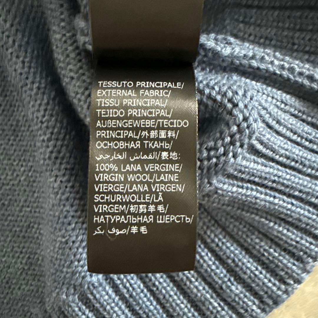 ZANONE タートルネックセーター ブルー