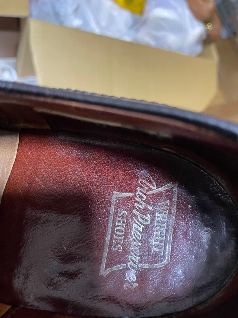 Wright コードバン　白タグ　 9D