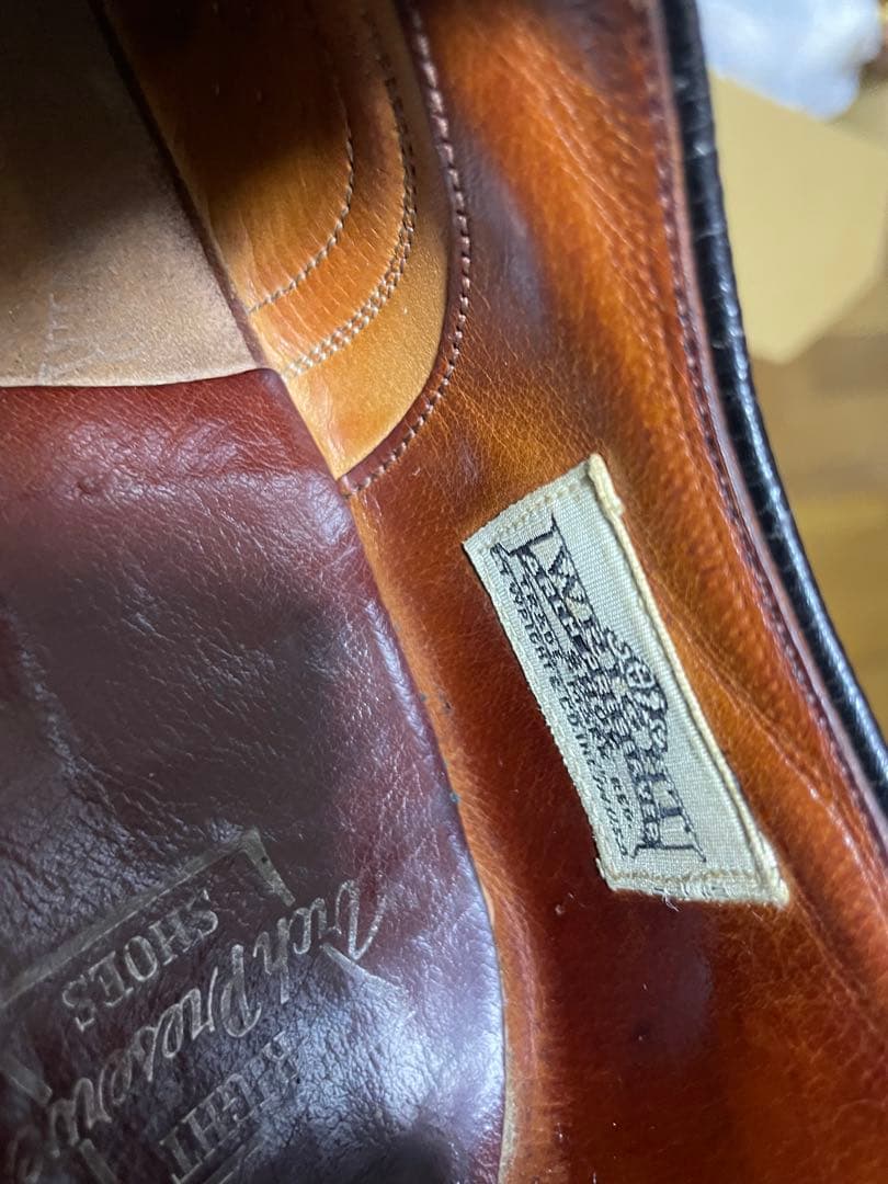 Wright コードバン　白タグ　 9D