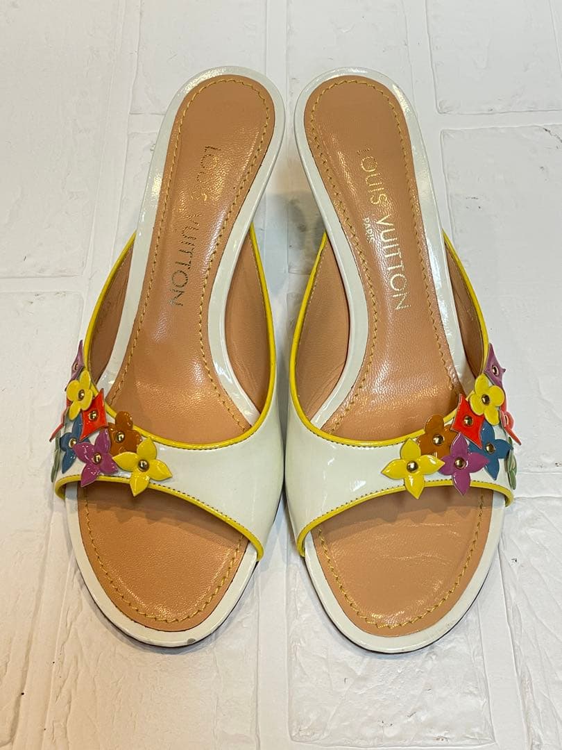 【美品】LOUIS VUITTONルイヴィトン　ミュール　❤︎