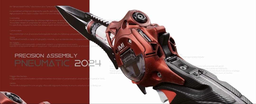 NIGHTINGALE N2 フィギュア　SF ナイフ　ワスプナイフ