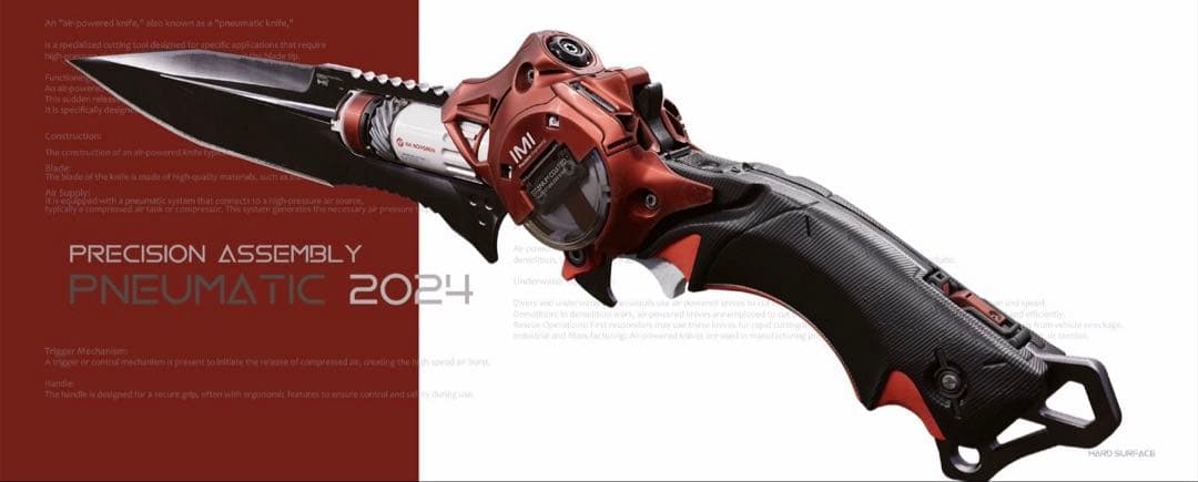 NIGHTINGALE N2 フィギュア　SF ナイフ　ワスプナイフ