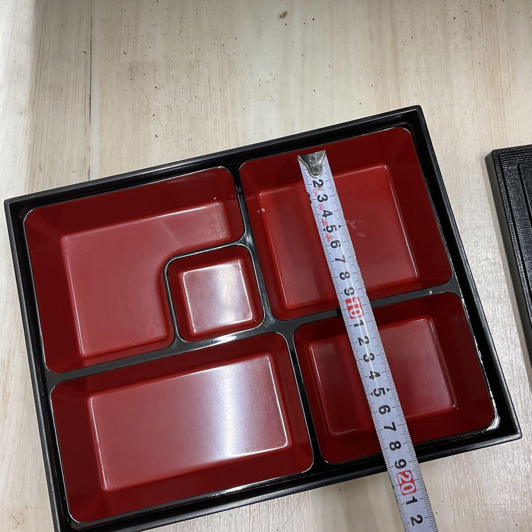 中古　松花弁当　弁当箱　器　料亭　割烹　6セット