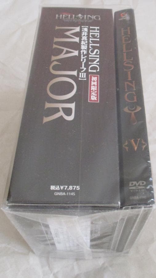 【新品未開封】初回限定版 HELLSING V DVD 少佐フィギュア付き