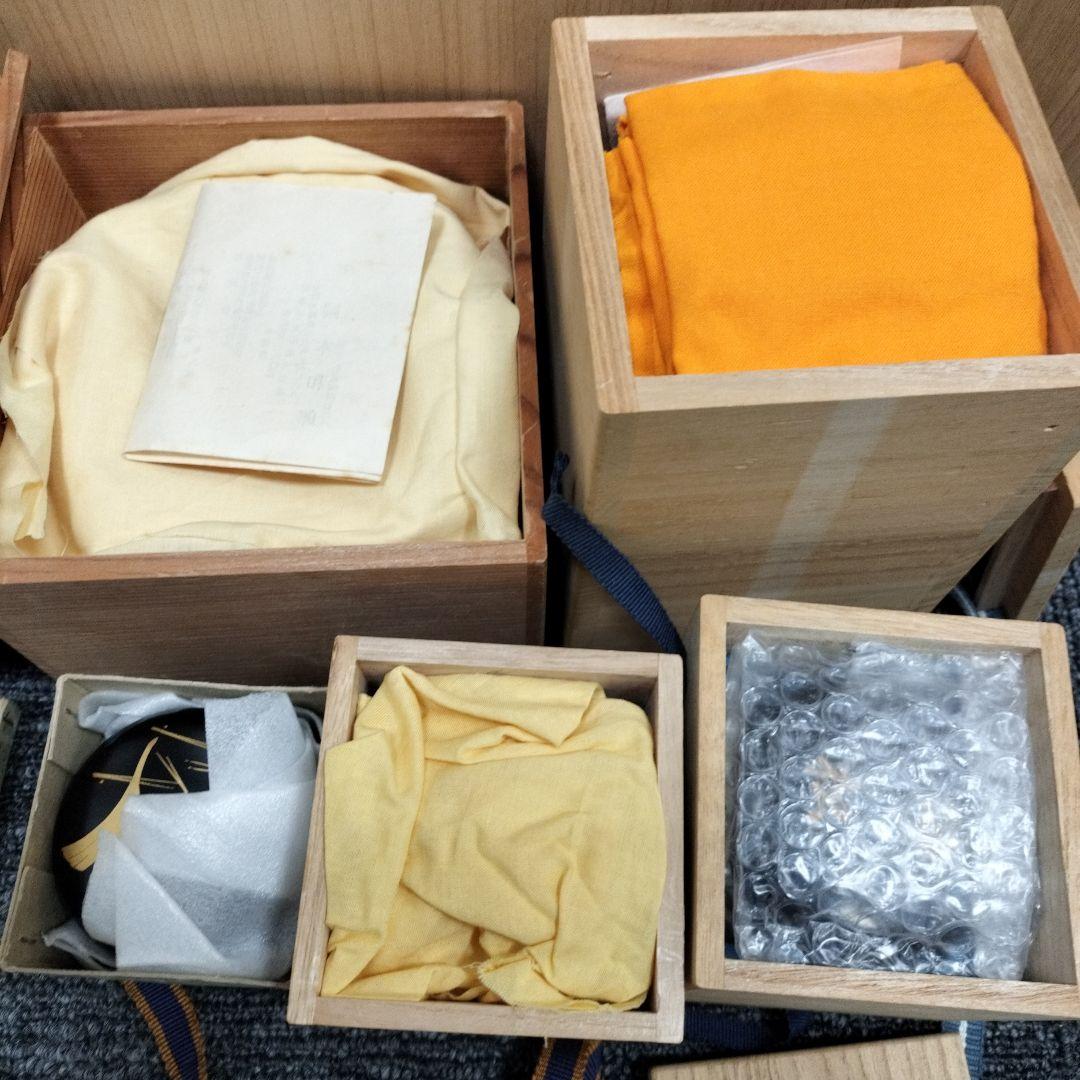 骨董、陶器の器等 5個のセット木箱入り