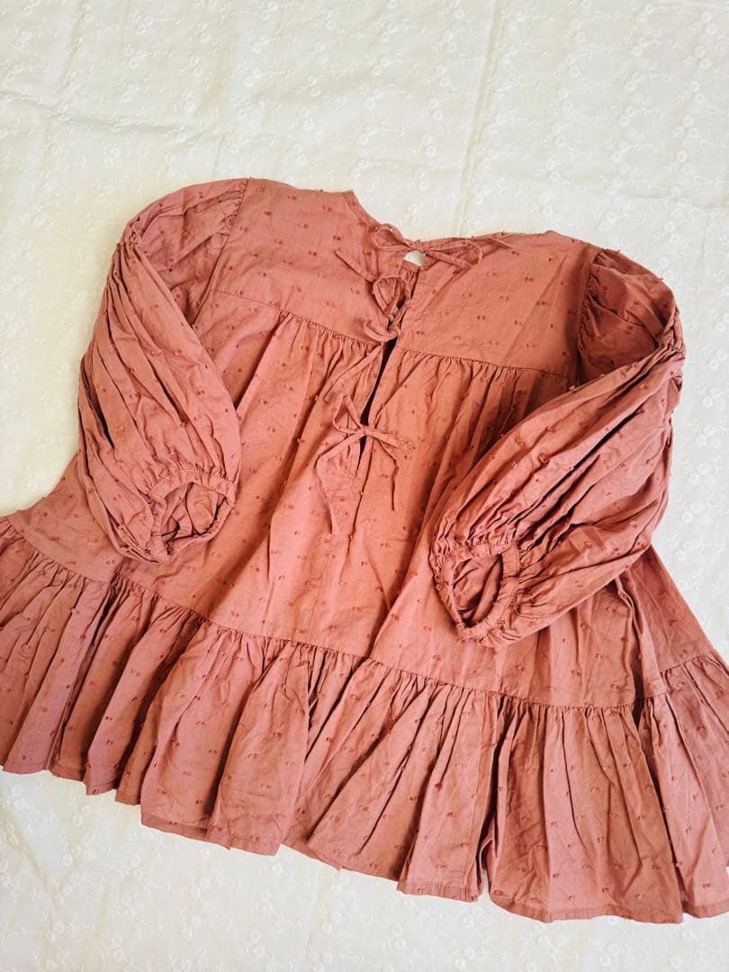 m*8様 uhr ワンピース　3-4Y ピンク