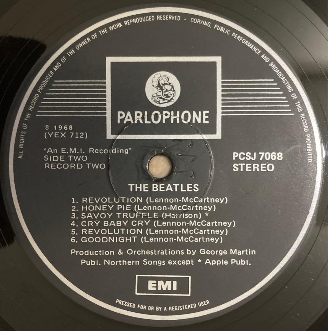 超絶レア南アフリカ盤White AlbumビートルズBeatlesレコード