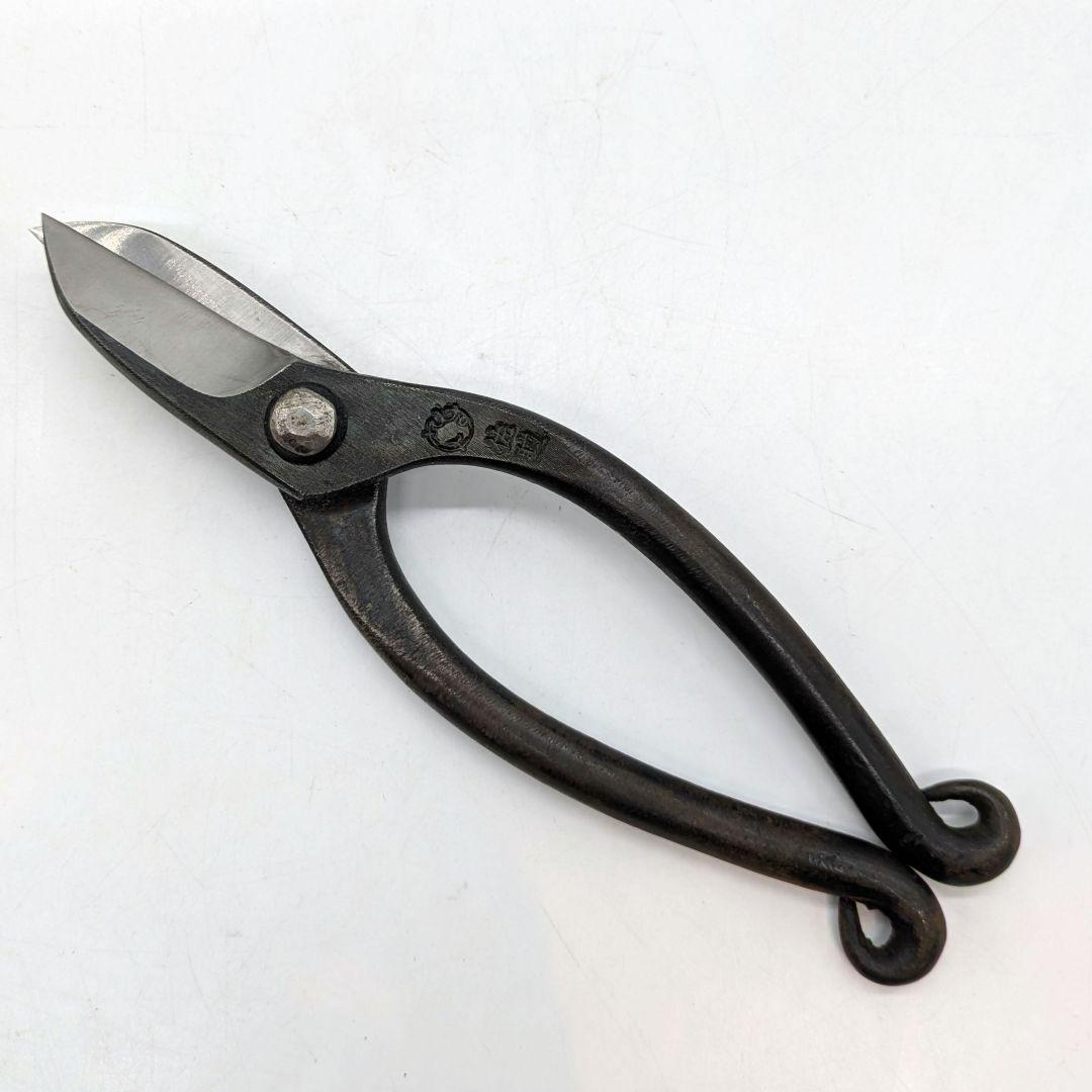 佐助 五寸 生花鋏 わらび手 花鋏 堺 鋏鍛冶 桐箱 布袋付き