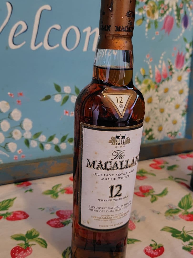 新品未開封　ザ・マッカラン12年　シェリーオークカスク　旧ボトル　350ml