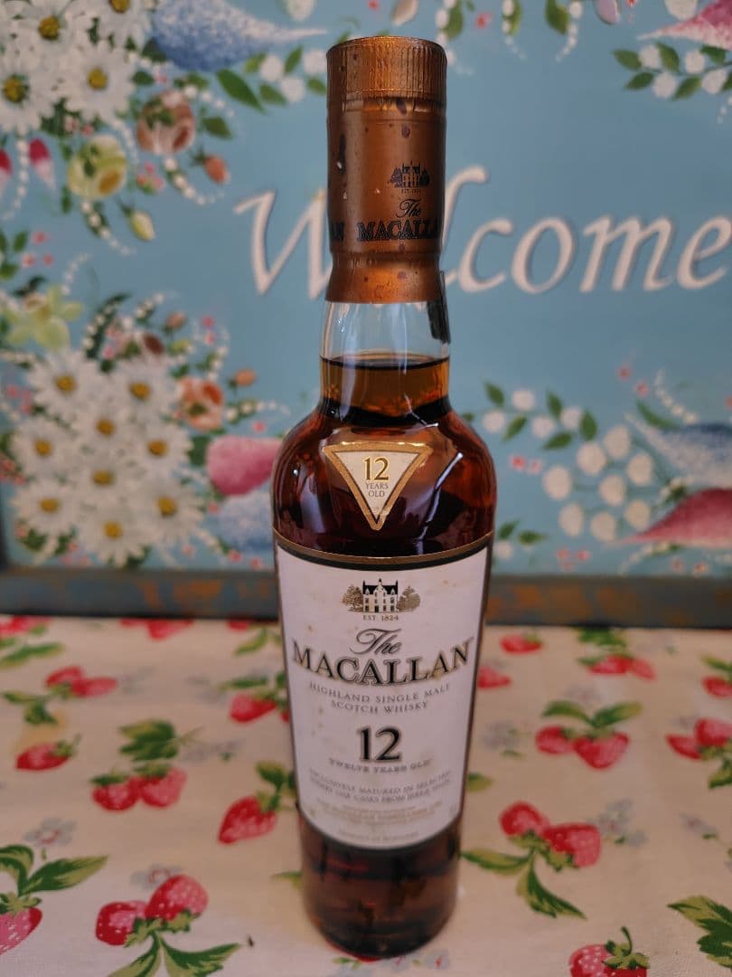 新品未開封　ザ・マッカラン12年　シェリーオークカスク　旧ボトル　350ml