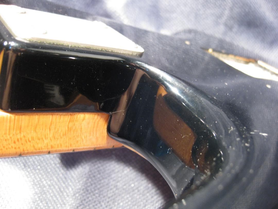 YAMAHA ヤマハ エレキギター SR-450S ブラック メイプル 動作品