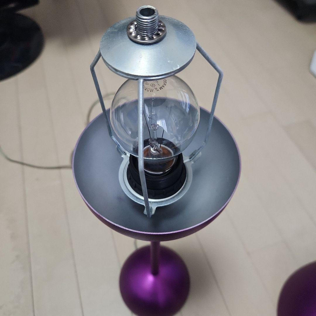 稀少　パープル　フラワーポット　ヴェルナー・パントン　北欧