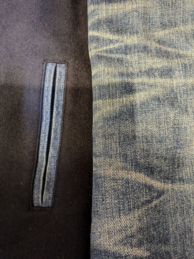 DENIM BY VANQUISH & FRAGMENT スタジャン サイズ L