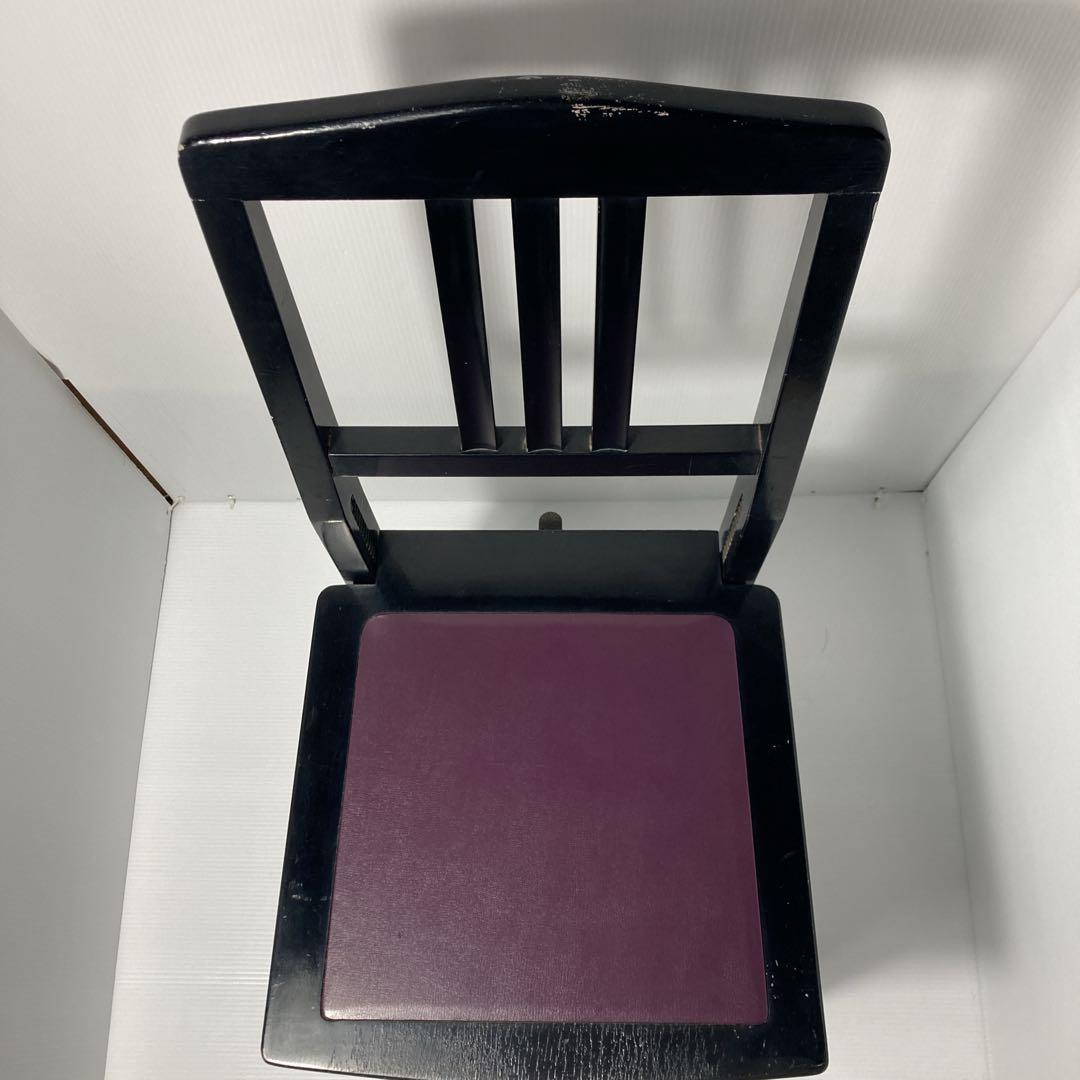 ビンテージ ヤマハ ピアノ椅子 トムソン椅子 背付椅子 チェア アンティーク