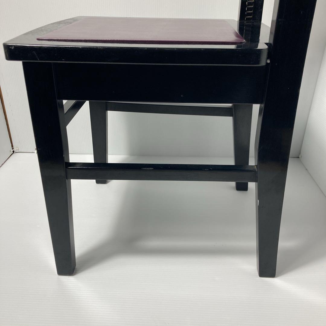 ビンテージ ヤマハ ピアノ椅子 トムソン椅子 背付椅子 チェア アンティーク