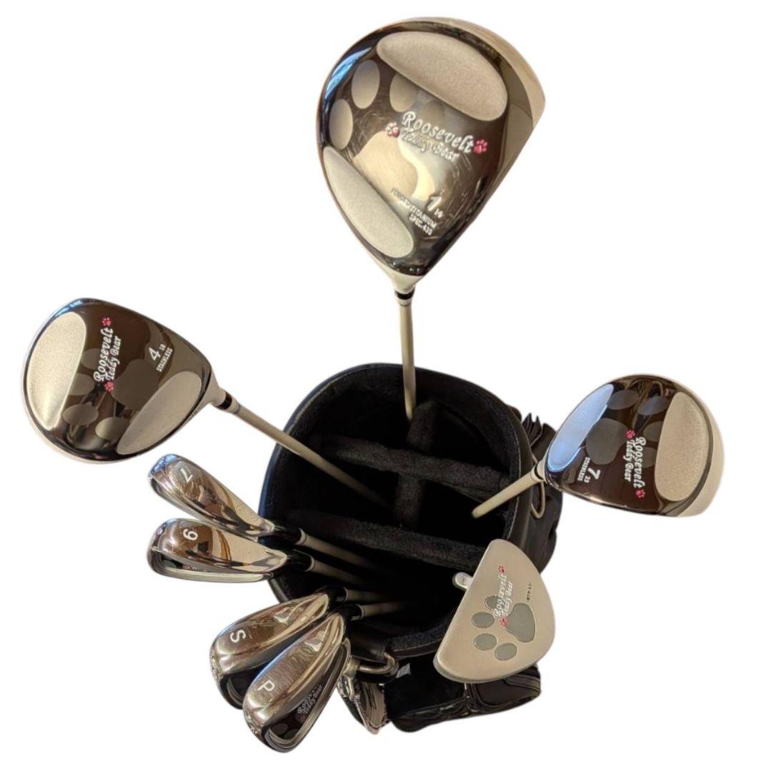 ルーズベルトテディベア レディース ゴルフクラブ 8本セット 初心者向け