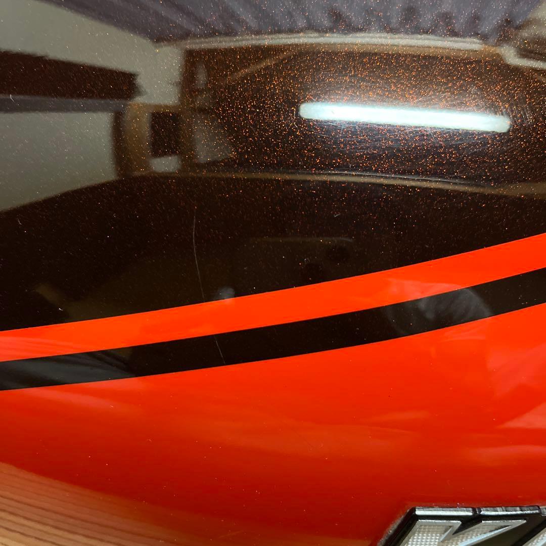 カワサキ ゼファーχ z2タンクカバー火の玉カラー