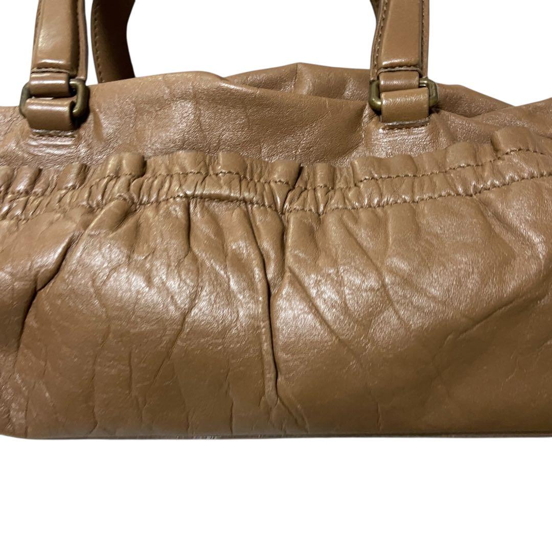 正規品　miumiu レザー　ミニボストン　バッグ