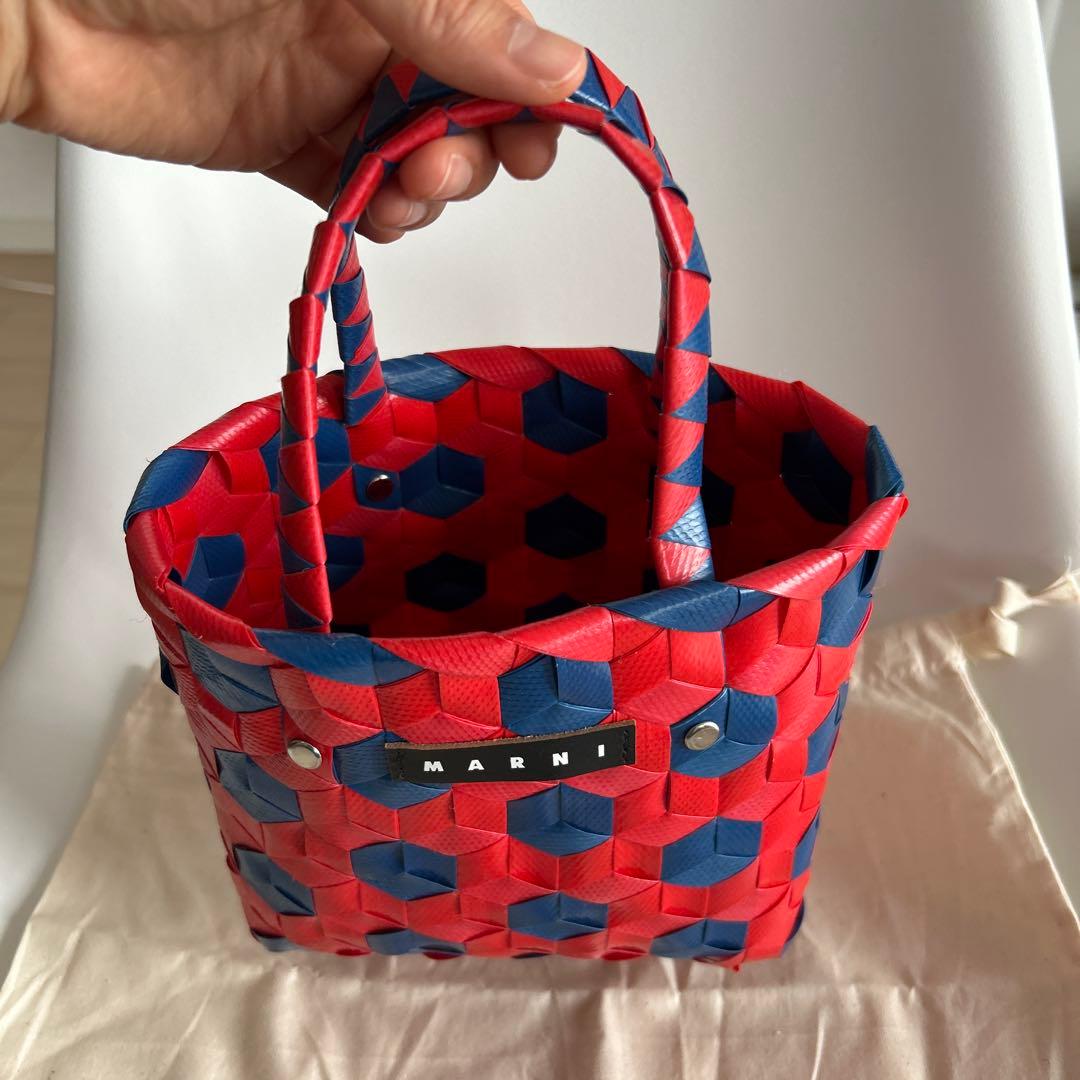 値下げしました！Marni マルニ　カゴバッグ　ドット