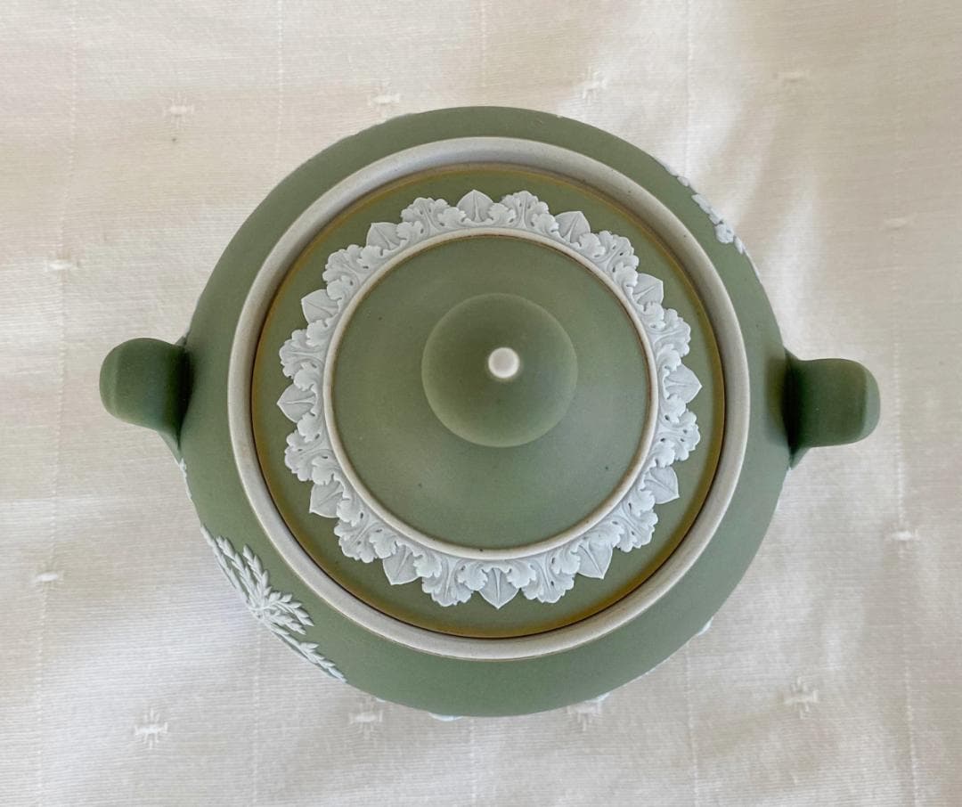 ヴィンテージ　ウェッジウッド　ジャスパーウエア　３点セット