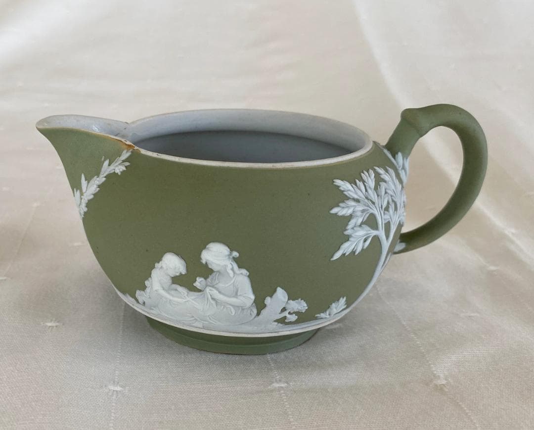 ヴィンテージ　ウェッジウッド　ジャスパーウエア　３点セット