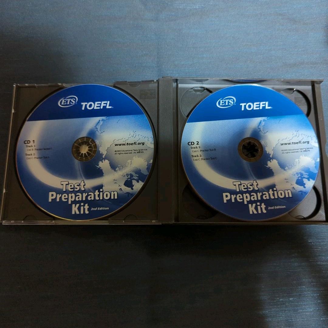 語学・辞書・学習参考書 TOEFL Test Preparation Kit (CD+ CD-ROM)