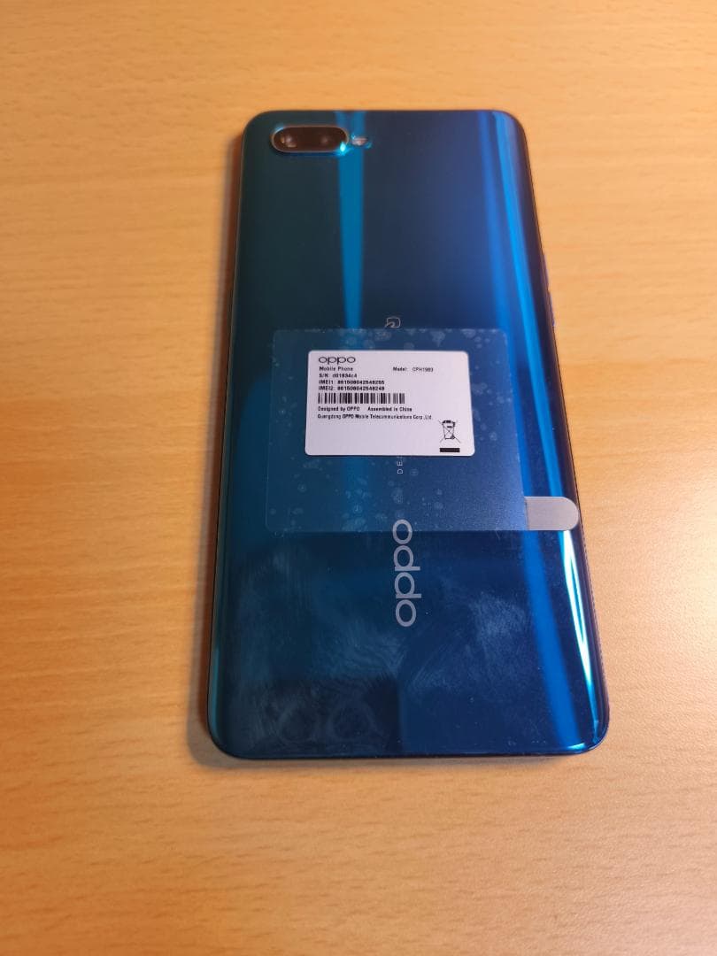 OPPO Reno A SIMフリー 64GB　箱付き