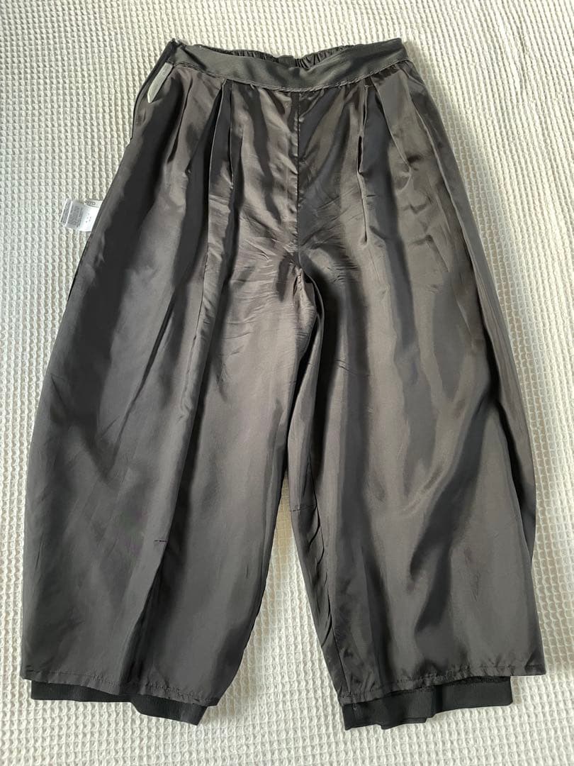 MORABITO PREMIER 高級感 ブラック ゆったり　サルエルガウチョ