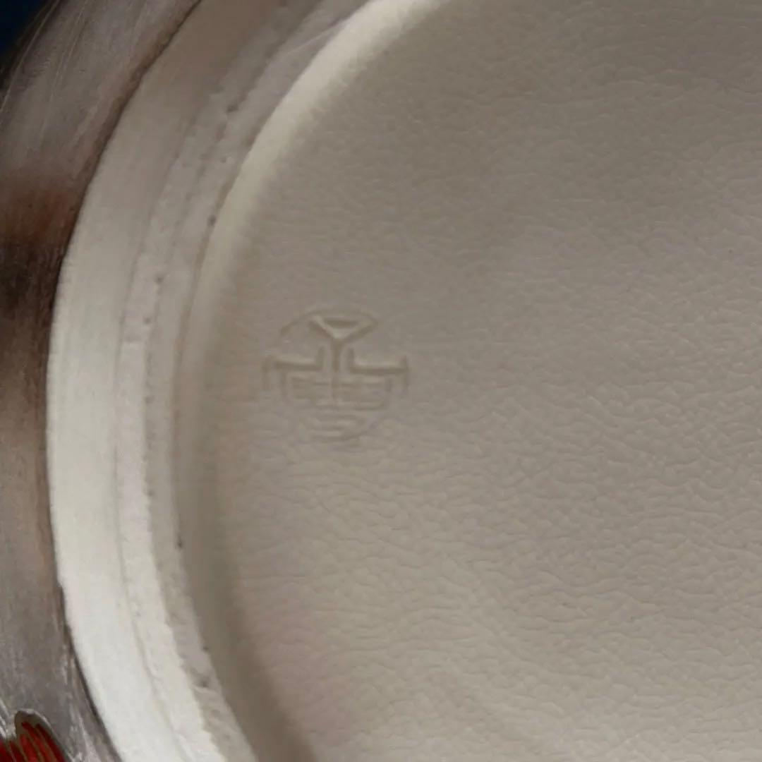 茶道具　仁清写　菊水絵　水指　橋本永豊　共箱　色絵　京焼　清水焼　棚　稽古　茶会