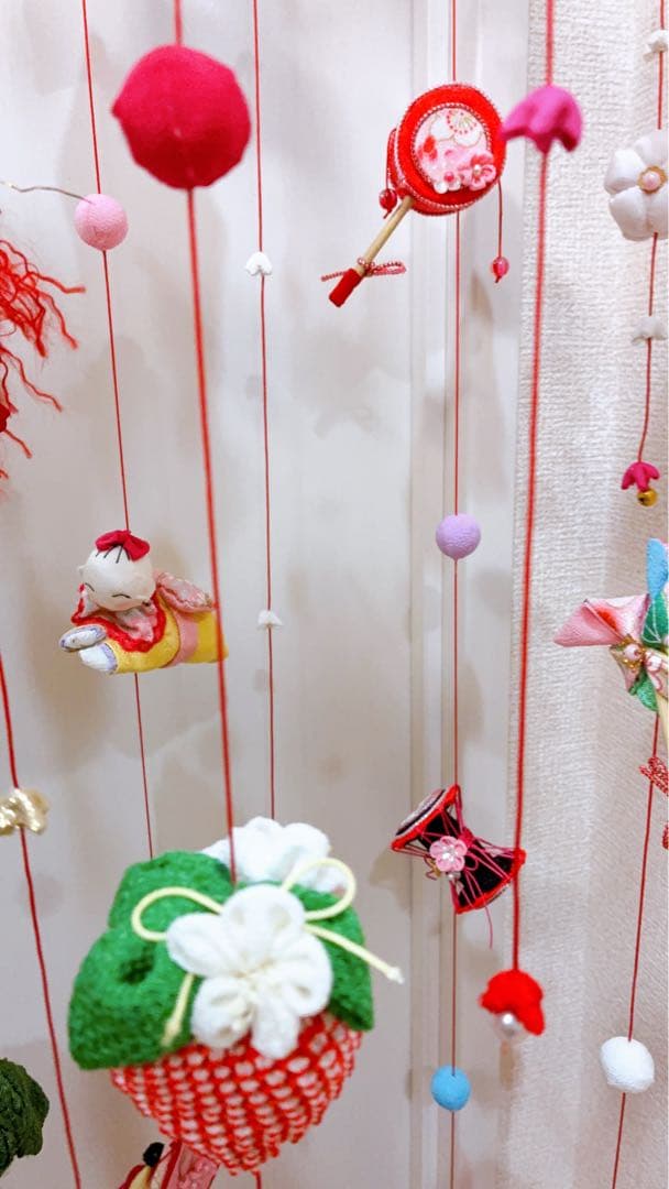 つるし飾り、吊るし飾り、つるし雛、お祝い、節句、七五三、お誕生日