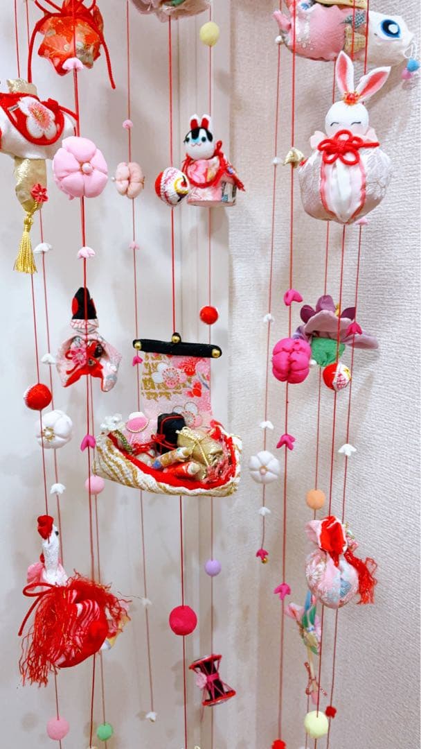 つるし飾り、吊るし飾り、つるし雛、お祝い、節句、七五三、お誕生日