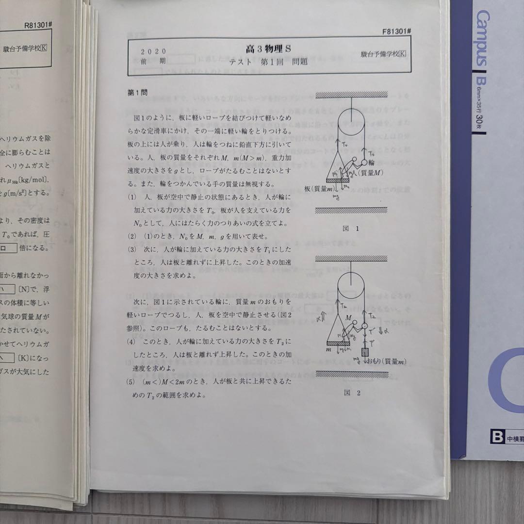 高3物理S 教科書　ノートセット　高井隼人