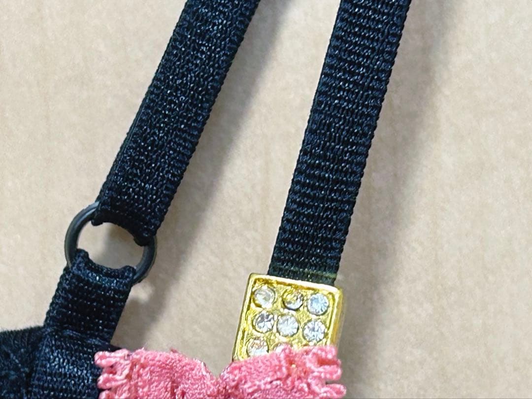 GOLDS×日菜あこコラボ♡オリジナルロゴハートリボン柄♡ゆるピタ♡キャミワンピ