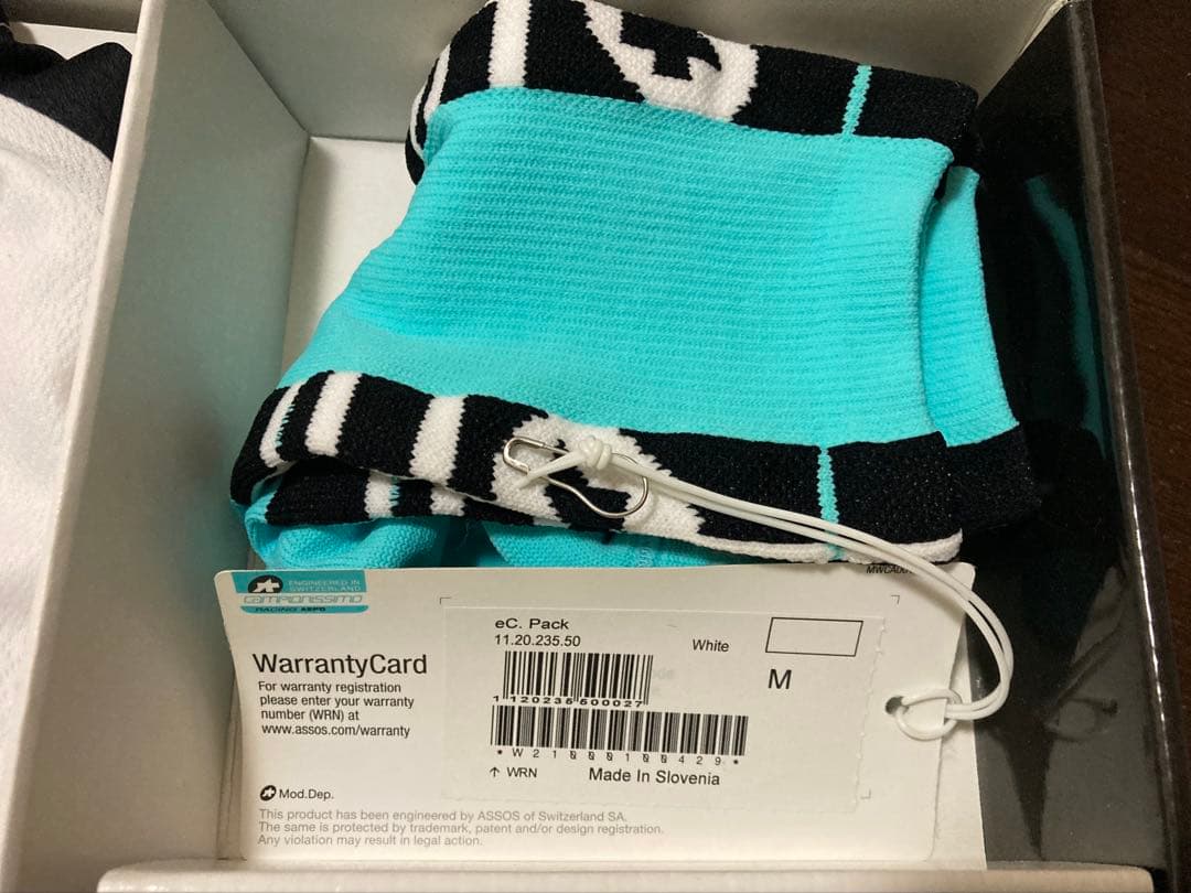 アソス assos eC pack限定ボックス　未使用品　メンズM