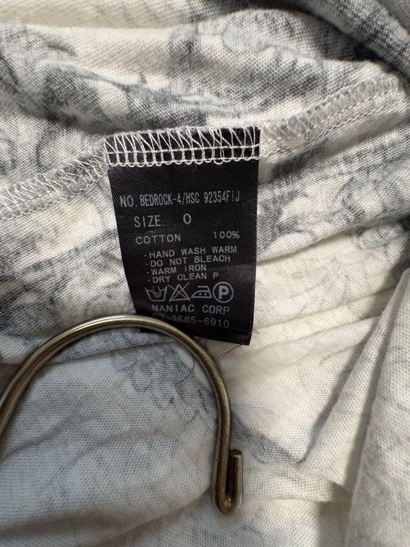 ifsixwasnine BEDROCK-4 プリントTシャツ