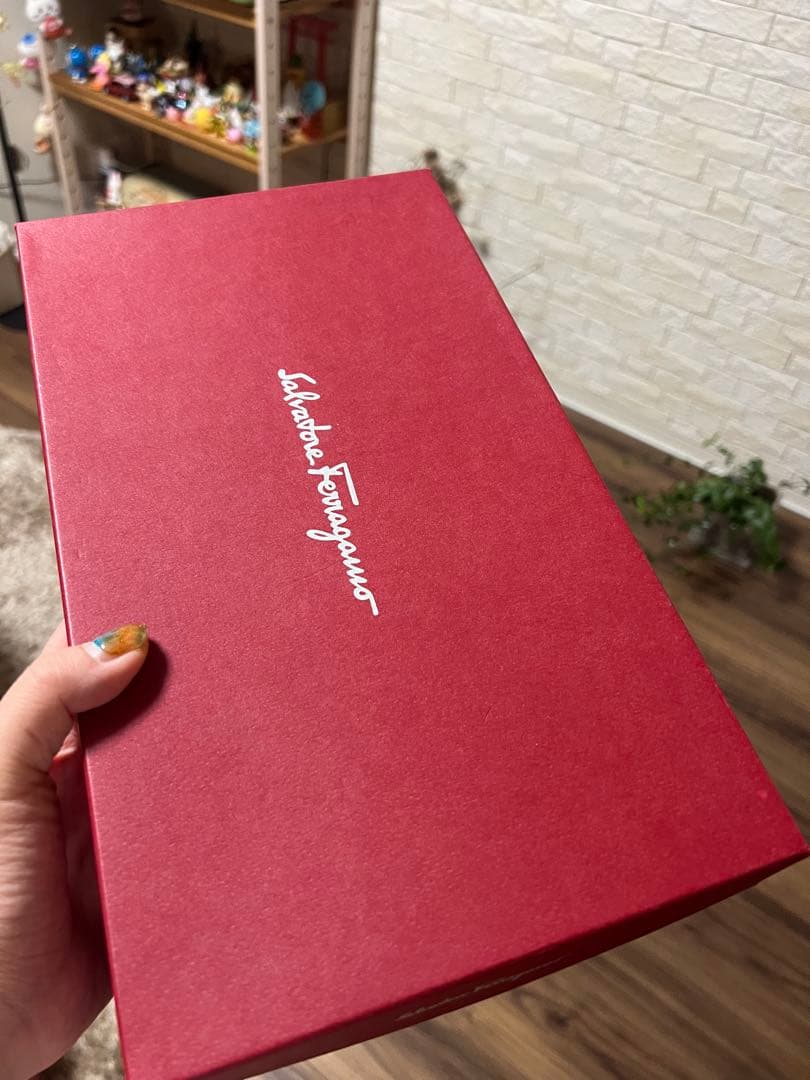 美品　salvatore ferragamo ブランド ブラック ミュール