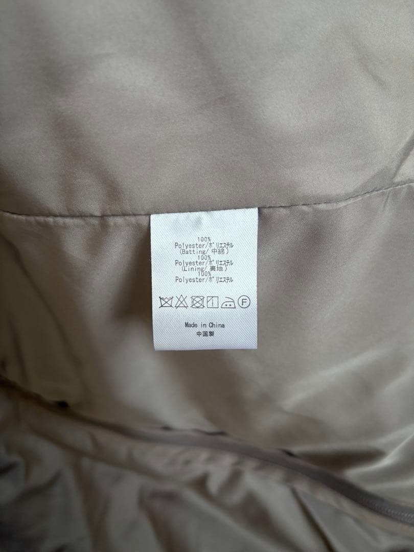 SWEET MOMMY ママコート　おんぶ　抱っこ　グレージュ　キルティング