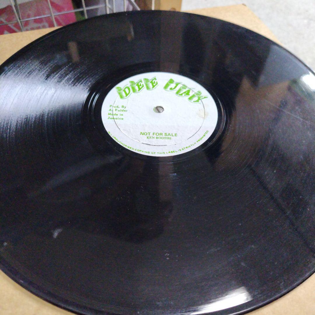 美盤KEN BOOTHE /Not for Saleジャマイカ盤オリジナル