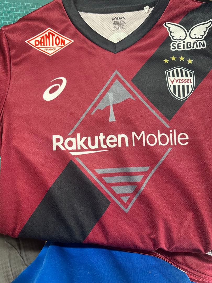 ヴィッセル神戸2025ユニフォーム　武藤嘉紀選手サイン入りユニフォーム