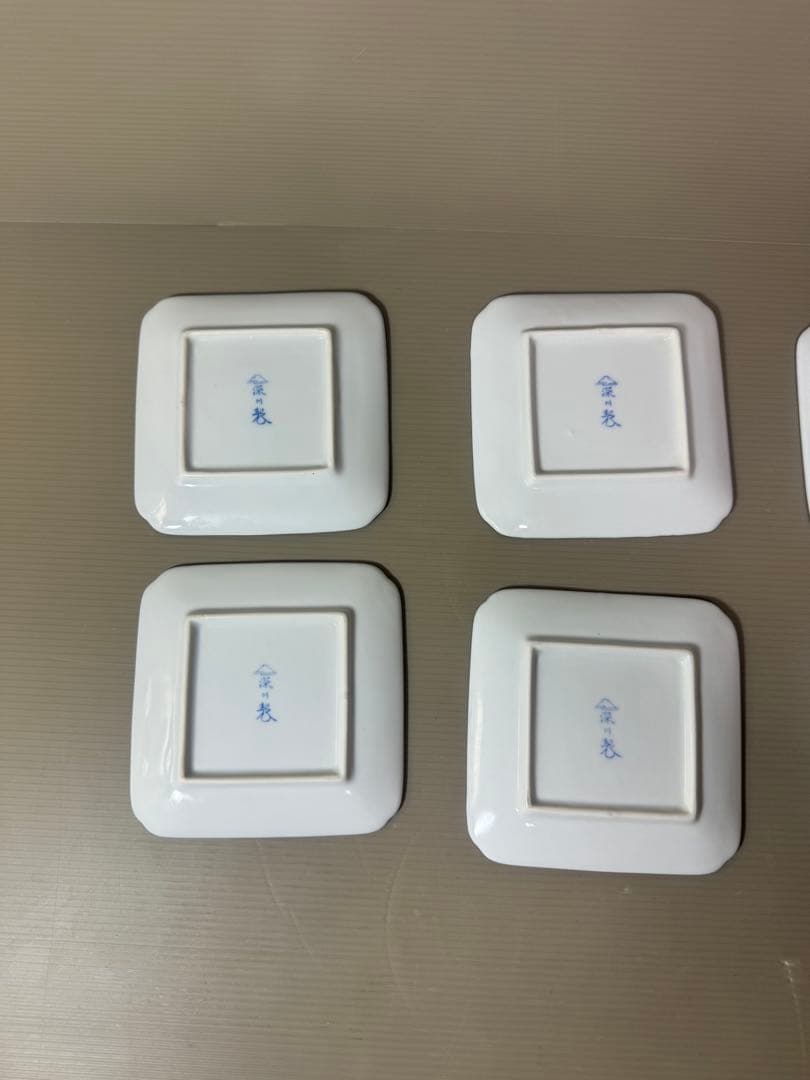 2930 深川製磁　方皿　6客