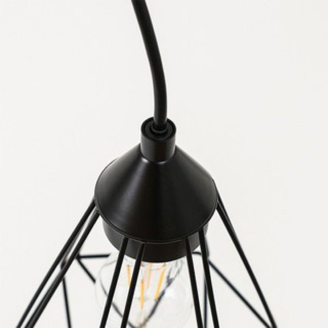 ブラックメッシュシェード3灯ペンダントライト