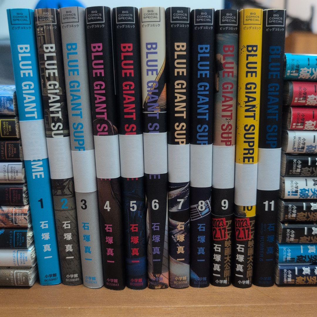 【裁断済】ブルージャイアント＋シュプリーム＋エクスプローラー＋モメンタム