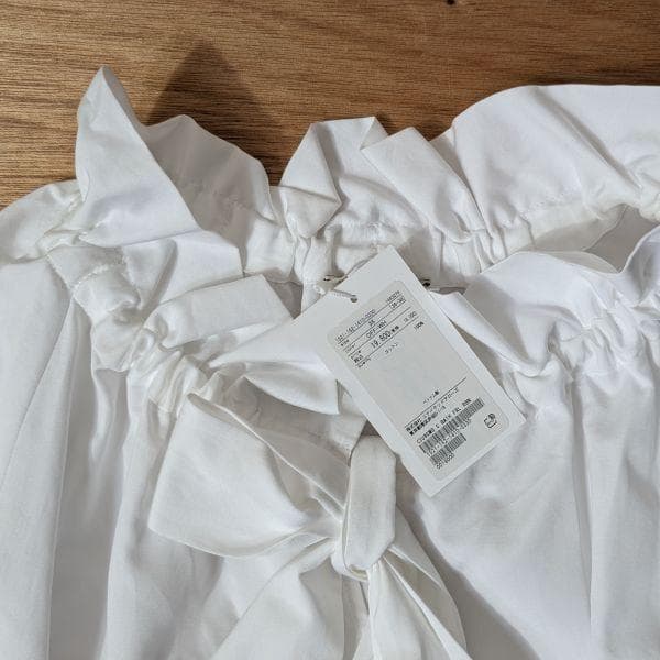 ユナイテッドアローズ UNITED ARROWS フリル リボンブラウス