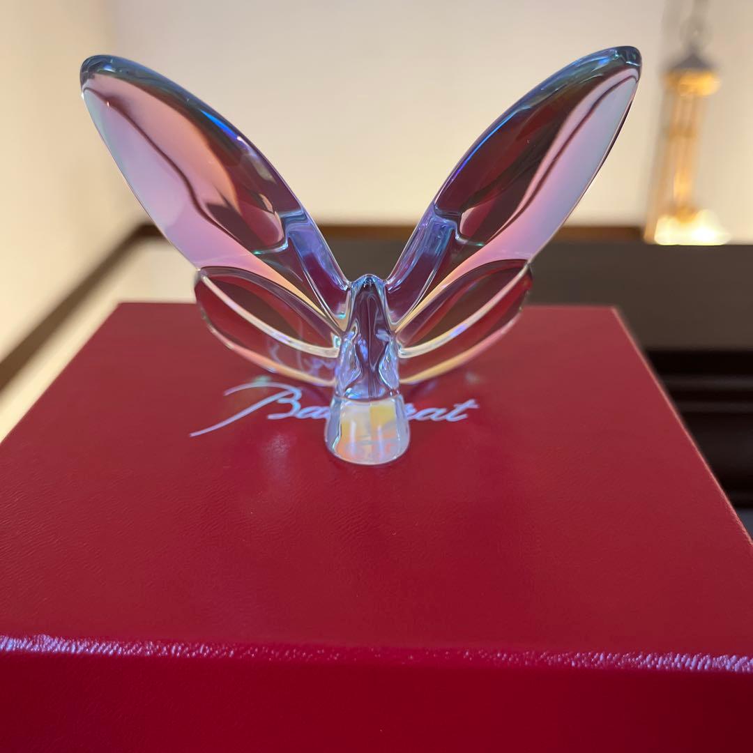 【新品 未使用】Baccarat ラッキーバタフライ