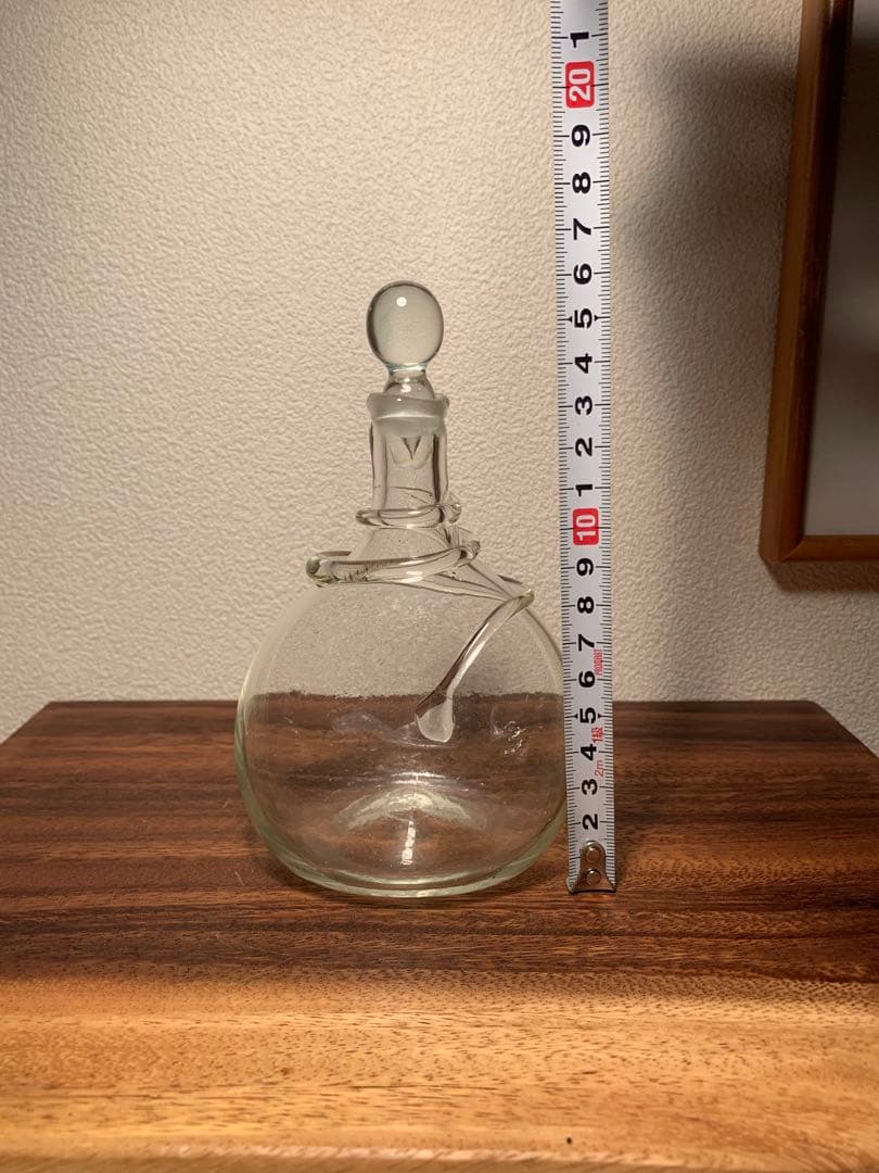 倉敷ガラス 小谷眞三 首巻小瓶 吹きガラス 小谷栄次 横山秀樹