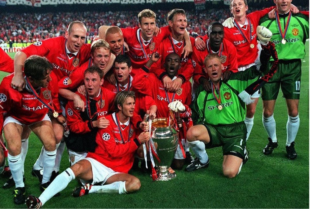 1998-99 CL Final マンU vs バイエルン マッチデープログラム