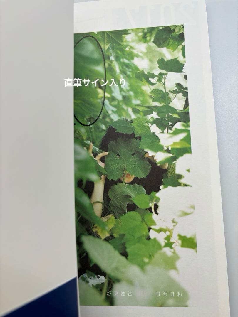 【直筆サイン入り】坂東龍汰 1st写真集『日常日和』 サイン本