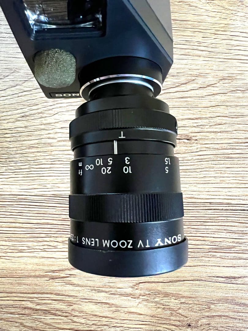 SONY HVM-110 HVS-2100 レトロ白黒ビデオカメラ