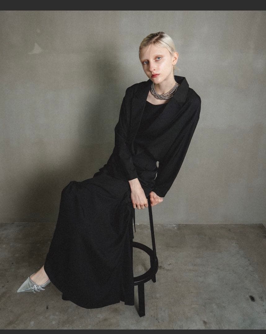 【et.UNiVER】 Frourish attached オケージョンドレスL